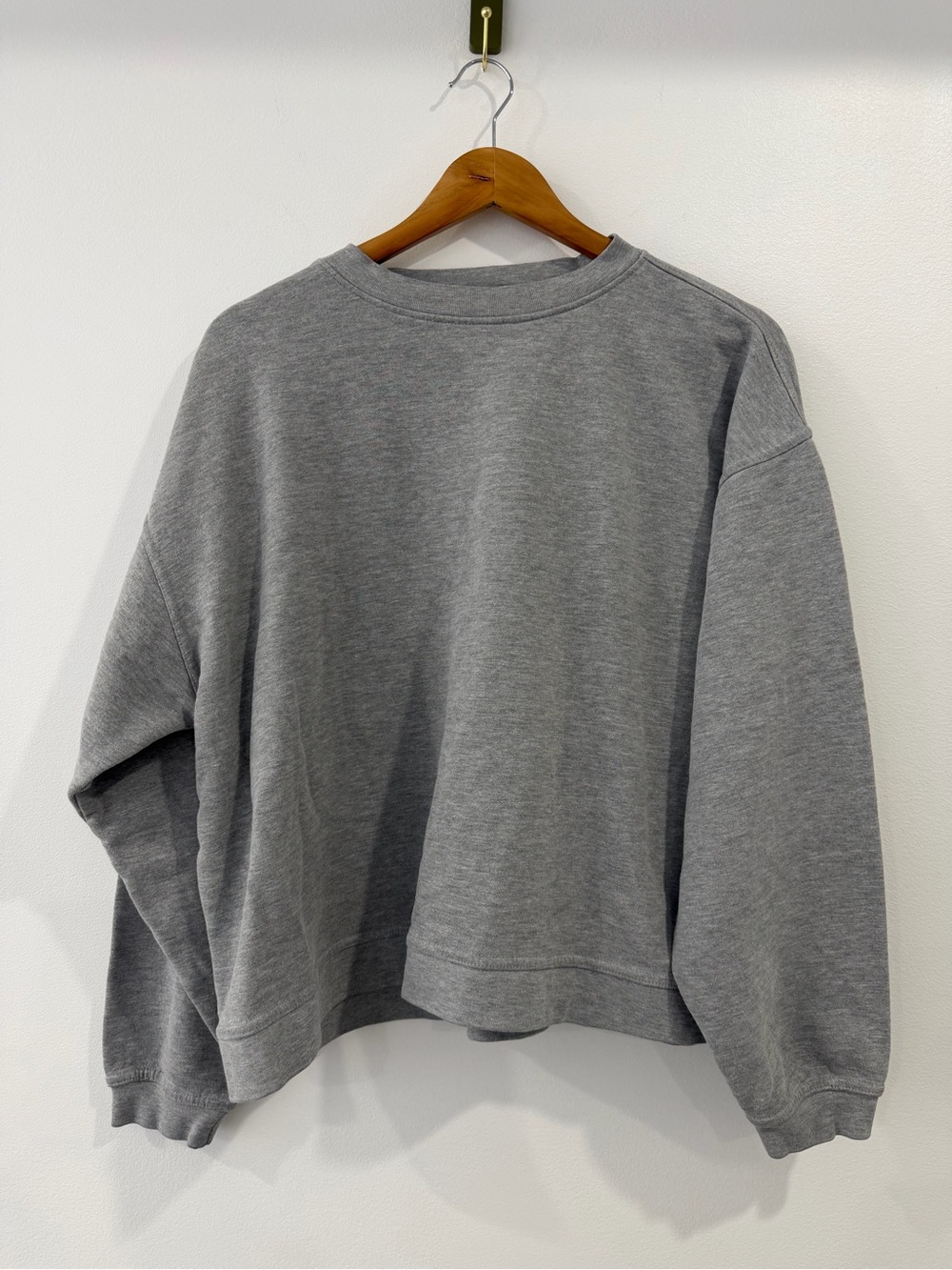 Vintage Jansport Grey Boxy Sweatshirt XL Cotton Blend